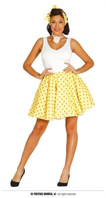 GONNA PIN UP GIALLO POIS ARANCIO TG. L 42-44