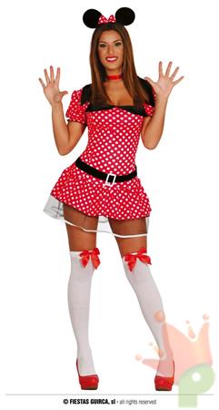 COSTUME TOPOLINA SEXY DONNA ADULTA  TAGLIA L