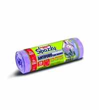 SACCHETTI ANTIFORO CON MANICI 28LT LAVANDA 15PZ