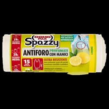 SACCHETTI ANTIFORO PROFUMATI CON MANICI 28LT 15PZ