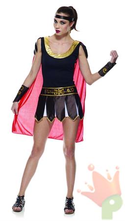 COSTUME GLADIATRICE ADULTA  TAGLIA  M