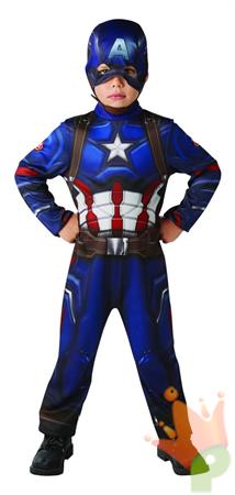 COSTUME CAPITAN AMERICA CLASSIC TG. 7-8 ANNI