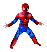 COSTUME SPIDERMAN ULTIMATE DELUXE TG. 7-8 ANNI