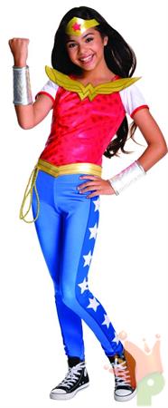 COSTUME WONDER WOMAN DELUXE TG. 8-10 ANNI