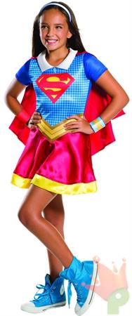 COSTUME SUPERGIRL TG. 8-10 ANNI