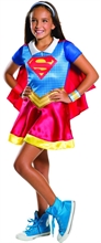 COSTUME SUPERGIRL TG. 8-10 ANNI