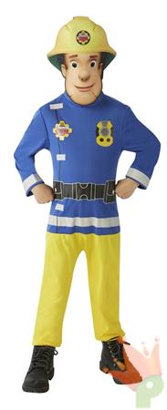 COSTUME SAM IL POMPIERE TG. 5-6 ANNI