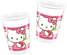 BICCHIERE 200CC HELLO KITTY HEARTS 8PZ