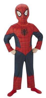 COSTUME SPIDERMAN ULTIMATE CON MUSCOLI TG. 7-8 ANNI C7