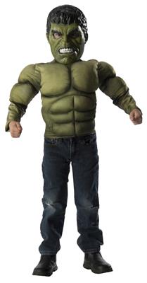 COSTUME SET HULK CON MUSCOLI TG 4-6