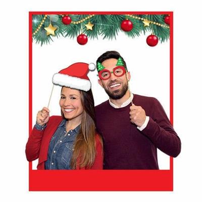 PHOTO BOOTH 20CM BUON NATALE 8PZ