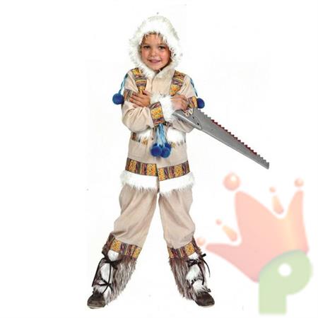 COSTUME ESKIMESE BAMBINO 5-6 ANNI