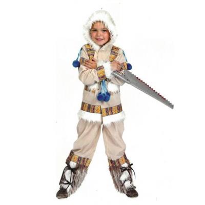 COSTUME ESKIMESE BAMBINO 5-6 ANNI