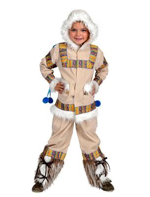 COSTUME ESKIMESE BAMBINO 7-8 ANNI