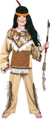 COSTUME INDIAN SIOUX BOY TG. 104 ANNI 3-4