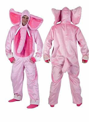 COSTUME ELEFANTINO ROSA TG. 56/58