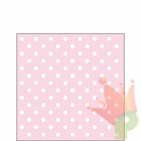 TOVAGLIOLI 25X25 3V PASTEL POIS ROSE 20PZ