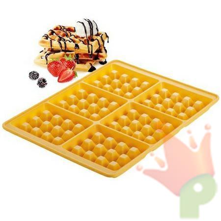 STAMPO PER 6 WAFFLE IN SILICONE DELICIA TESCOMA