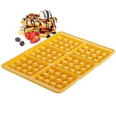 STAMPO PER 6 WAFFLE IN SILICONE DELICIA TESCOMA