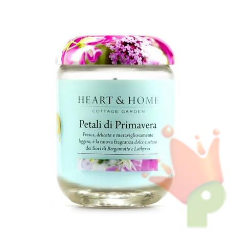 CANDELA HEART & HOME 340 G PETALI DI PRIMAVERA