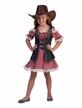 COSTUME COWGIRL RANGER BAMBINA 5-6 ANNI