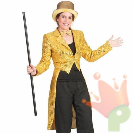 COSTUME FRAC PAIETTATA ORO TG. 40-42