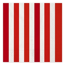 TOVAGLIOLI 33X33 STRIPES ROSSO 16PZ