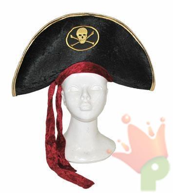 CAPPELLO PIRATA CON TESCHIO