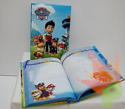 DIARIO SCUOLA PAW PATROL