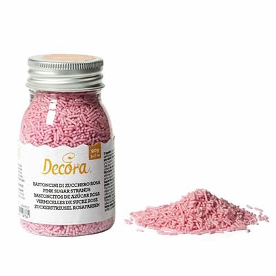 BASTONCINI DI ZUCCHERO ROSA 90GR