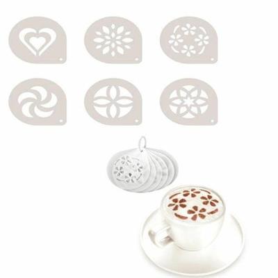 DISCHI DECORATIVI PER CAPPUCCINO 6PZ