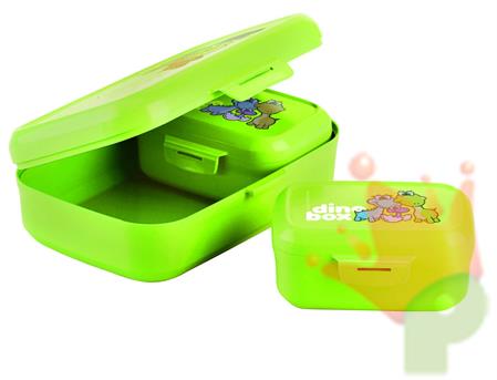 SNACK BOX VERDE 3PZ