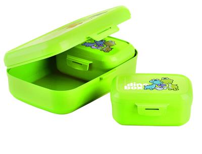 SNACK BOX VERDE 3PZ