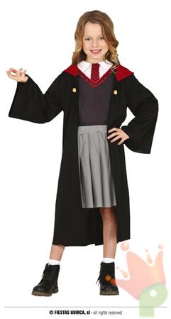 COSTUME STUDENTESSA DI MAGIA BAMBINA 5-6 ANNI