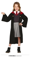 COSTUME STUDENTESSA DI MAGIA BAMBINA 5-6 ANNI