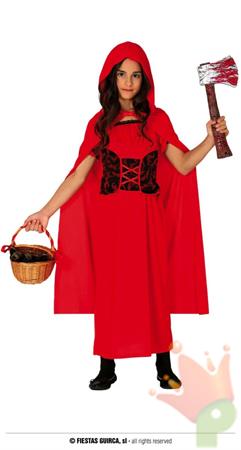 COSTUME CAPPUCCETTO ROSSO TG. 5-6 ANNI