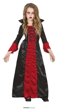 COSTUME VAMPIRESSA BAMBINA 3 - 4 ANNI