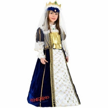 COSTUME IMPERATRICE BABY IN VELLUTO TG. 2-3-4-5