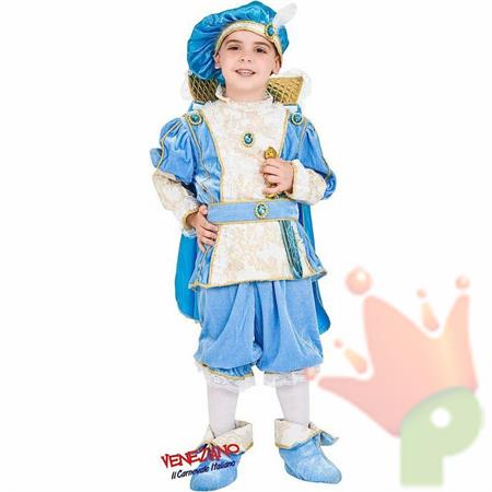 COSTUME PRINCIPE AZZURRO COD 2260 TG 2-3-4-5-6-