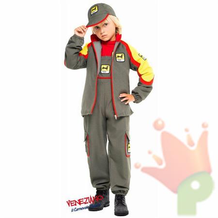 COSTUME BENZINAIO BABY  TG 4 - 6