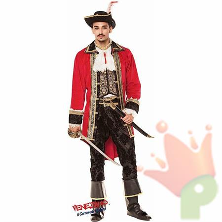 COSTUME CAPITANO DEI PIRATI TG L-XL