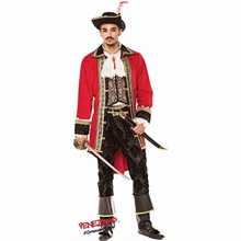 COSTUME CAPITANO DEI PIRATI TG L-XL