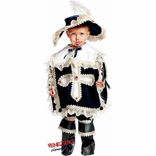 COSTUME MOSCHETTIERE PRESTIGE  TG 1