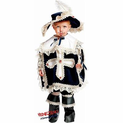 COSTUME MOSCHETTIERE PRESTIGE  TG 1