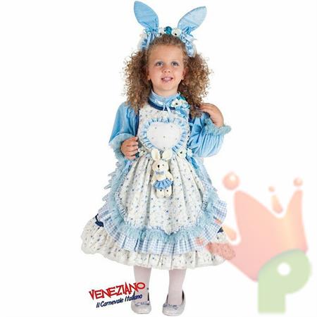 COSTUME PICCOLA ALICE PAESE DELLE FAVOLE 5101 TG 0.1.2.3.