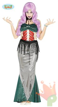 COSTUME SIRENA ZOMBIE TG. M