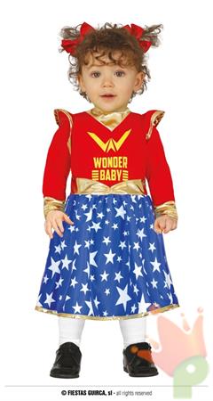 COSTUME BABY WONDER BAMBINA 12 18 MESI