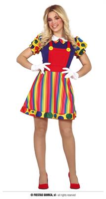 COSTUME CLOWN DONNA TAGLIA M 38-40