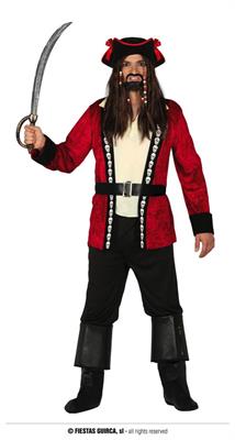 COSTUME PIRATA UOMO TAGLIA L 52-54