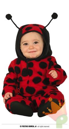 COSTUME COCCINELLA BABY TAGLIA 18-24 MESI